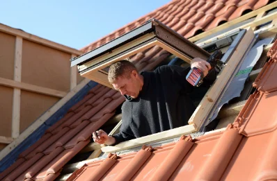 Pose de fenêtres de toit Velux à Beauchemin